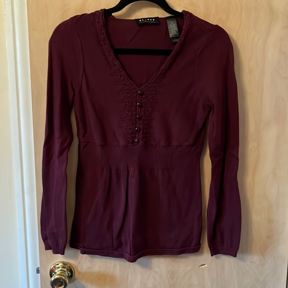 Long sleeve blouse